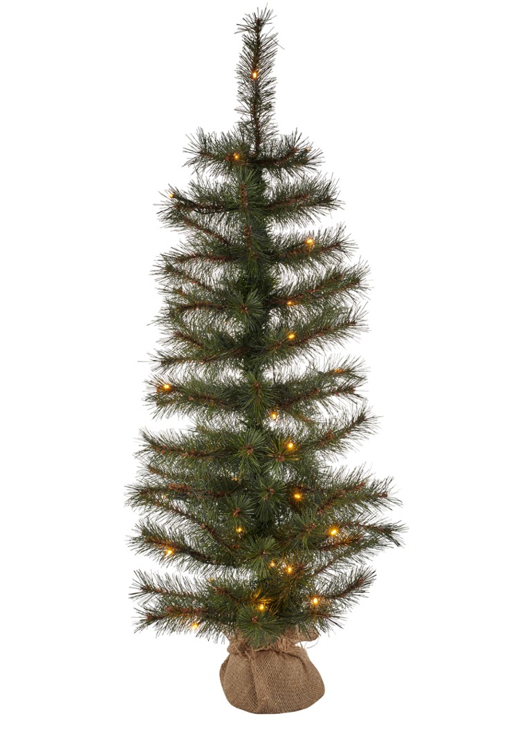 Sirius Alvin kunstkerstboom met LED verlichting 90 cm Groen - Deal