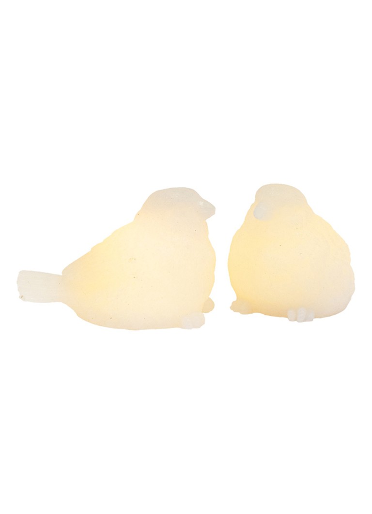 Sirius Erica Sparrow lichtfiguur met LED verlichting 10 cm Gebroken wit - Deal