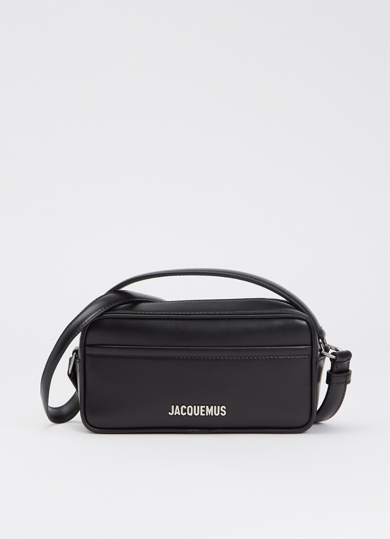 Jacquemus Dames Le Baneto handtas met verstelbare schouderriem in de kleur Zwart, maat: OS