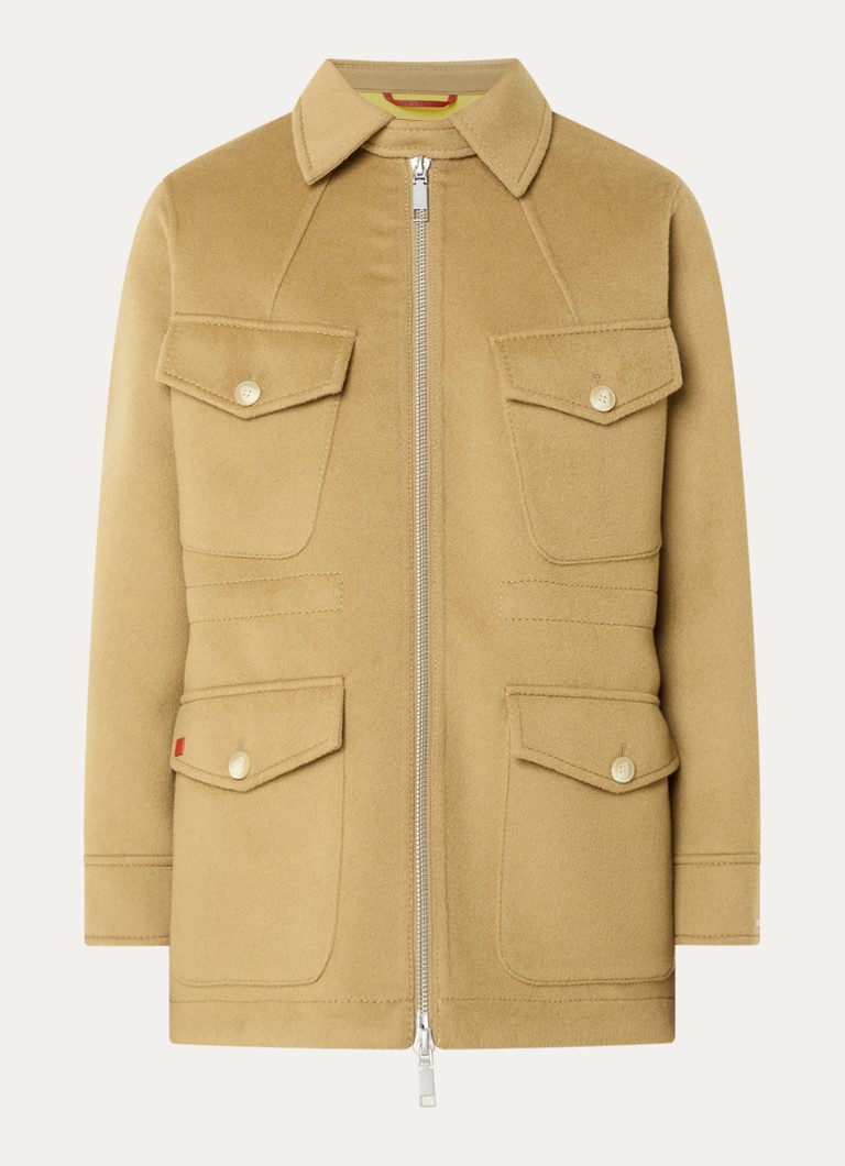 Max & Co Dames Mcoleva jack van wol in de kleur Camel
