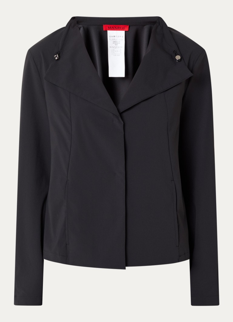 Max & Co Dames Jack met steekzakken in de kleur Zwart