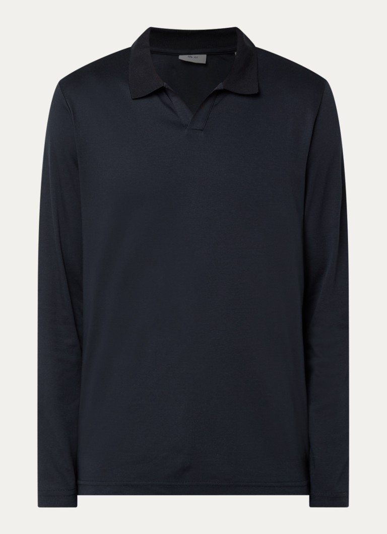 NN.07 Heren Paul regular fit polo in de kleur Blauw, maat: S