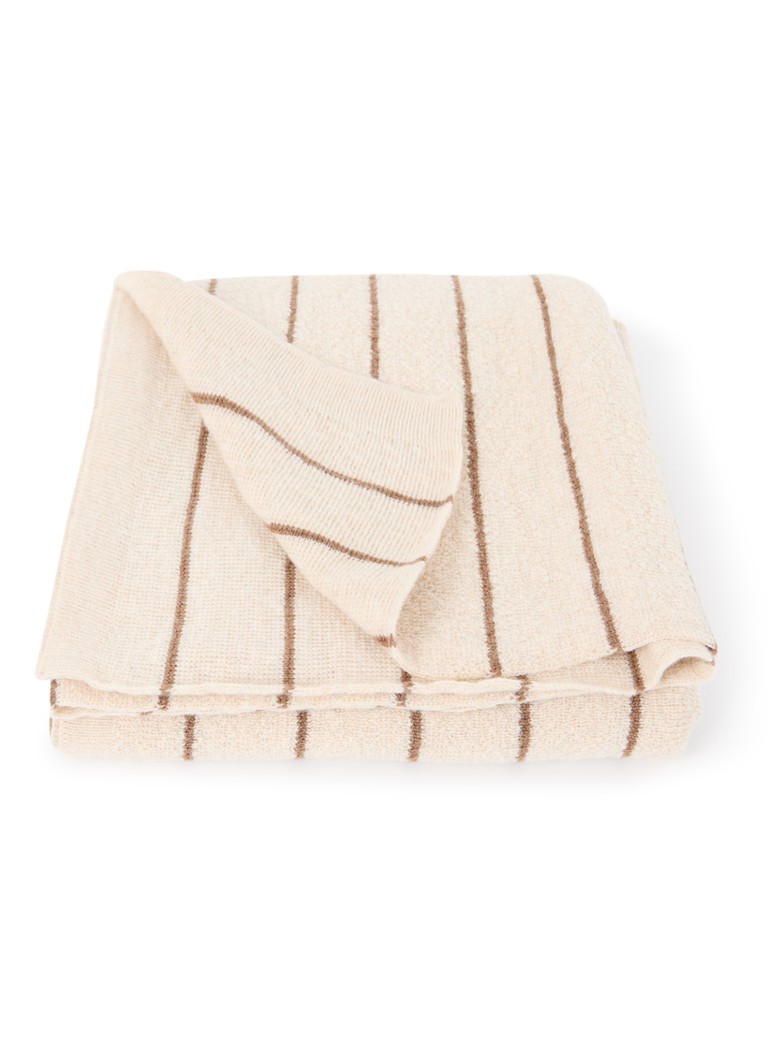 Hvid Meisjes Harry wiegdeken van merino wol 70 x 100 cm in de kleur Beige, maat: ONE SIZE