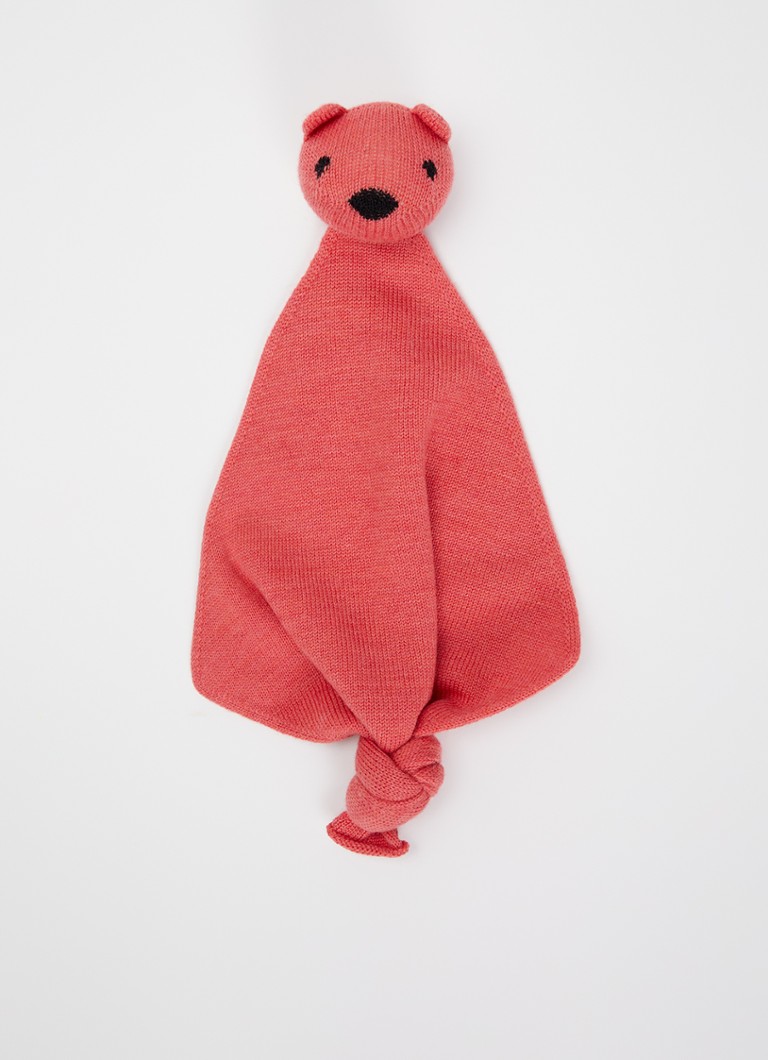 Hvid Teddy Tokki knuffeldoekje 35 cm