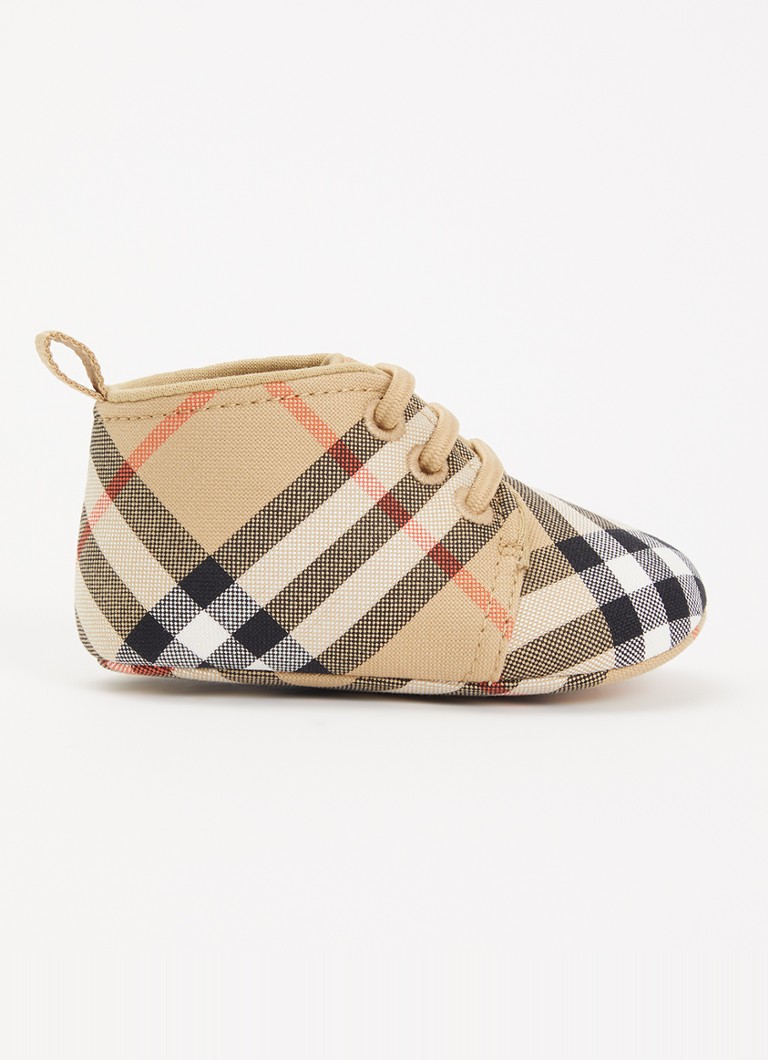 Burberry Meisjes Corby babyschoentje in de kleur Zand, maat: 17