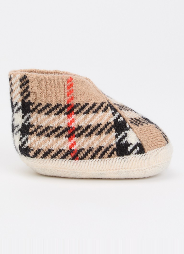 Burberry Meisjes N1 Quinton babyslofje in kasjmierblend in de kleur Zand, maat: 6-9M=80
