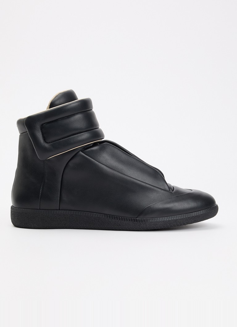 Maison Margiela Heren Future sneaker van kalfsleer in de kleur Zwart, maat: 41