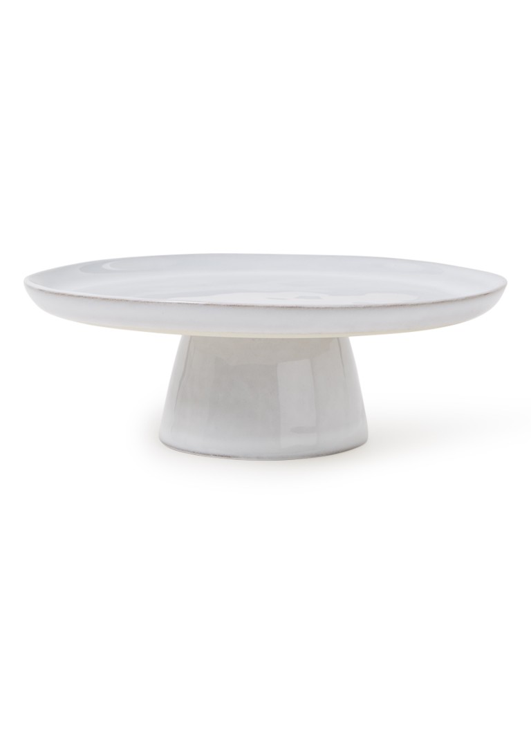 Nosse Ceramics Svelte taartplateau 22,5 cm Lichtgrijs - Deal