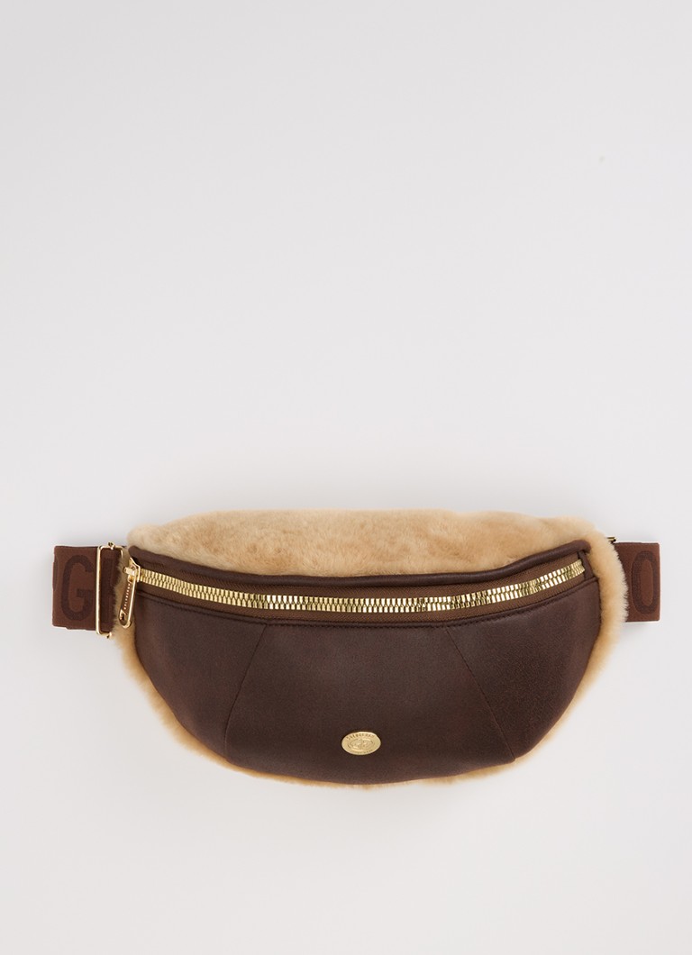 Goldbergh Dames Yuka heuptas in de kleur Bruin, maat: ONE SIZE