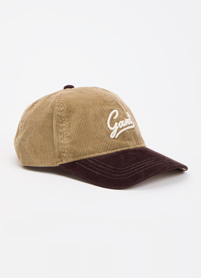 Gant Heren Pet van corduroy met logoborduring