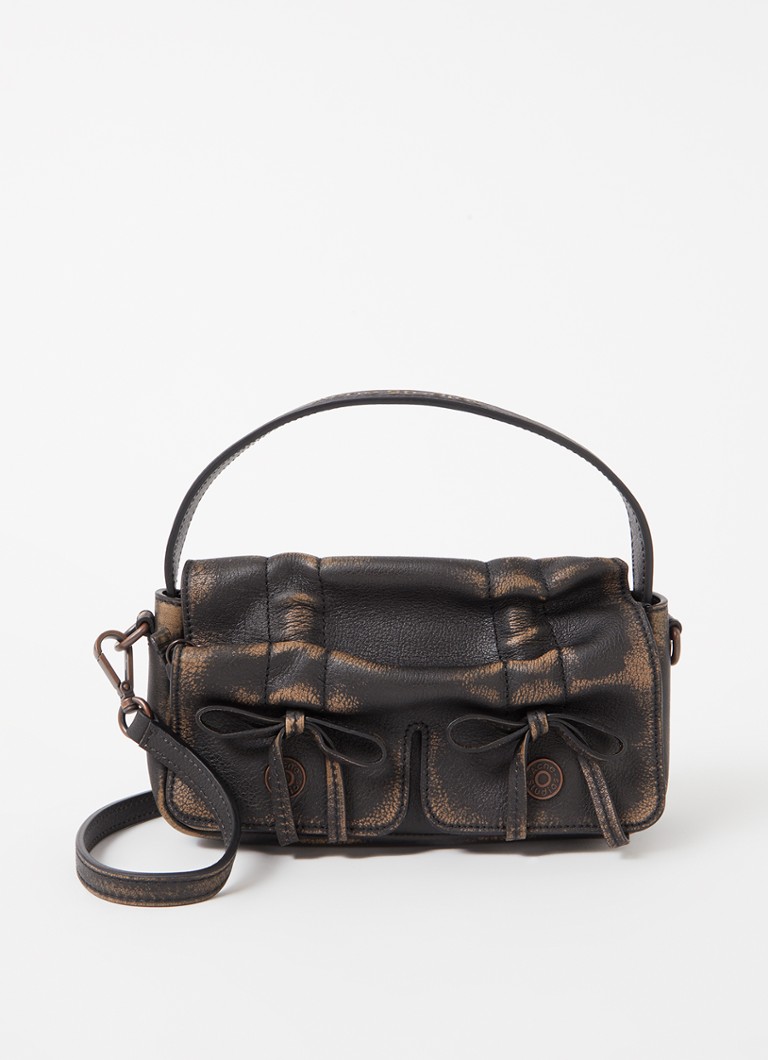 Acne Studios Dames Handtas van kalfsleer met afneembare schouderriem