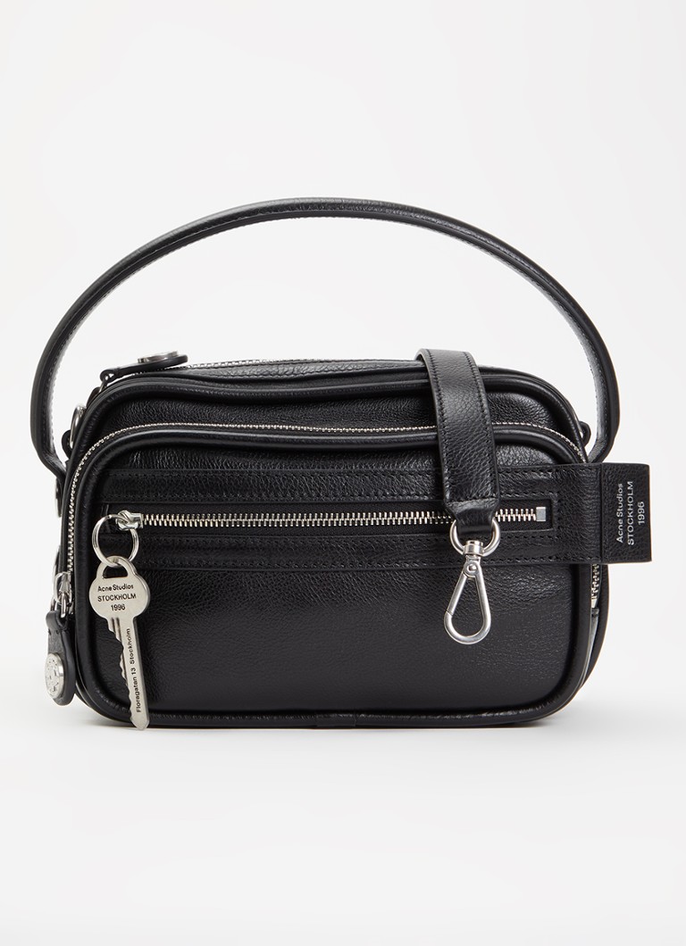 Acne Studios Dames Schoudertas van kalfsleer met afneembare schouderriem