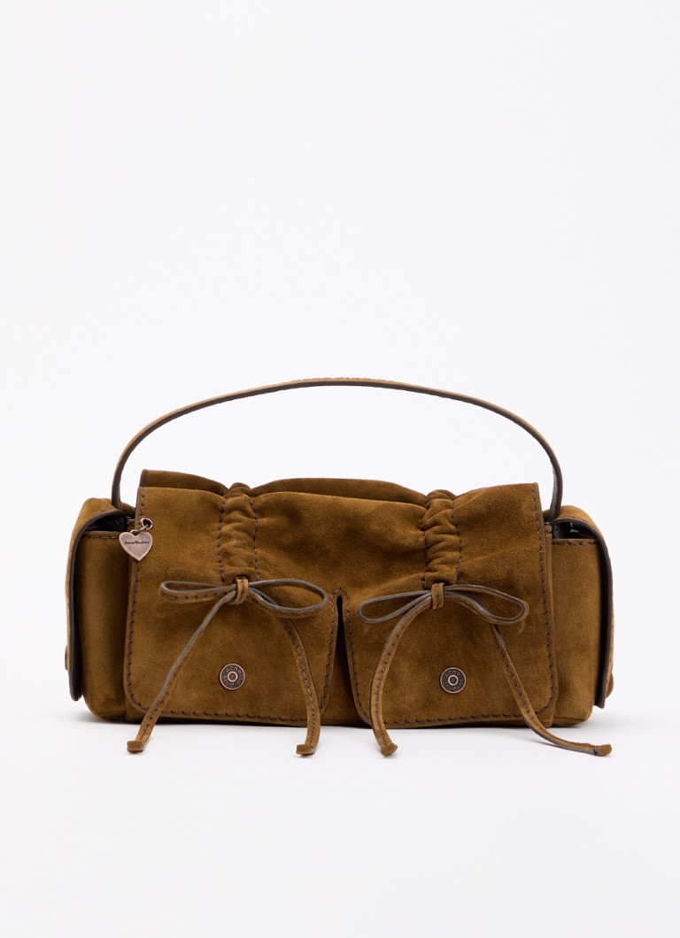 Acne Studios Dames Schoudertas van kalfssuède