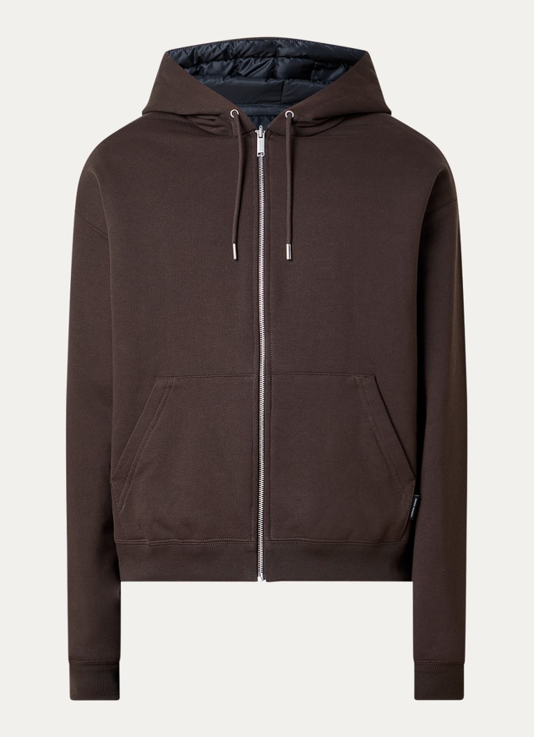Canada Goose Heren Fuse reversible jack met donsvulling en capuchon in de kleur Bruin, maat: L