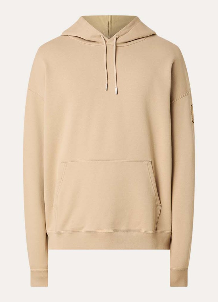Canada Goose Heren Rove hoodie met logo in de kleur Beige, maat: M