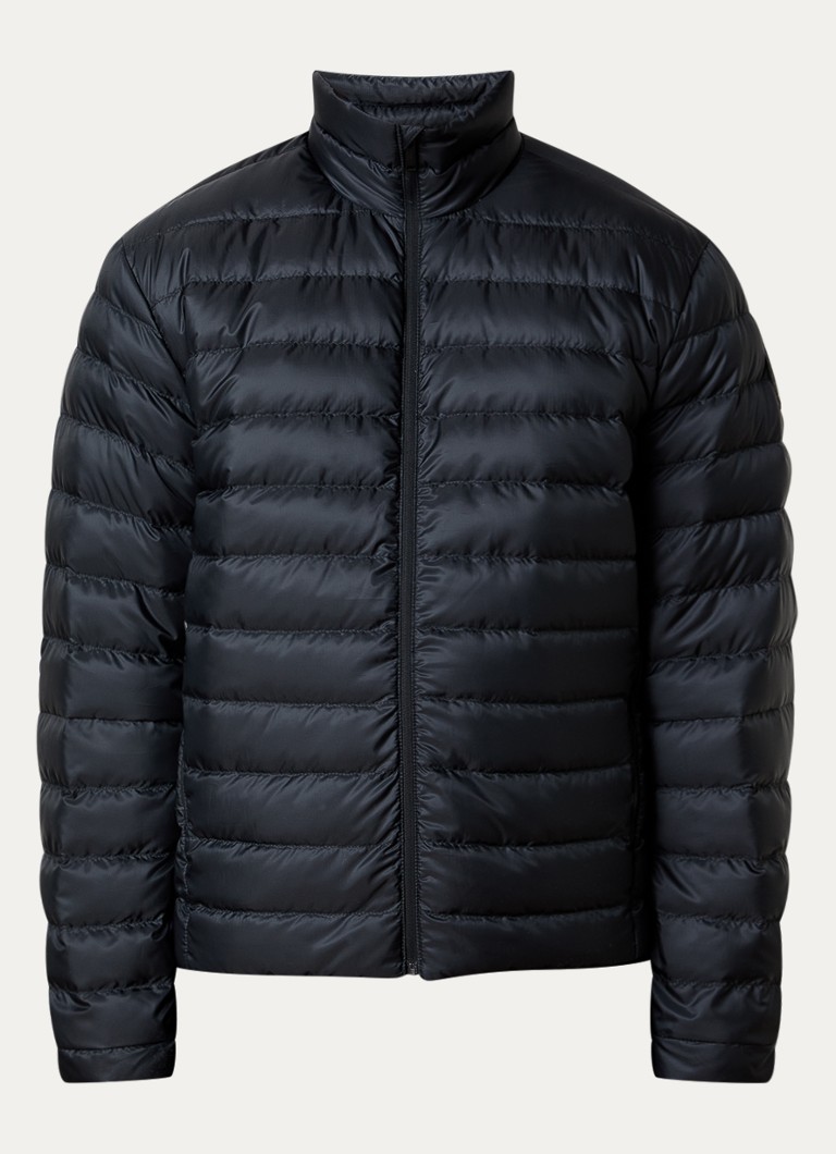 Canada Goose Heren Stratus gewatteerd jack met donsvulling en ristzakken in de kleur Zwart, maat: XL