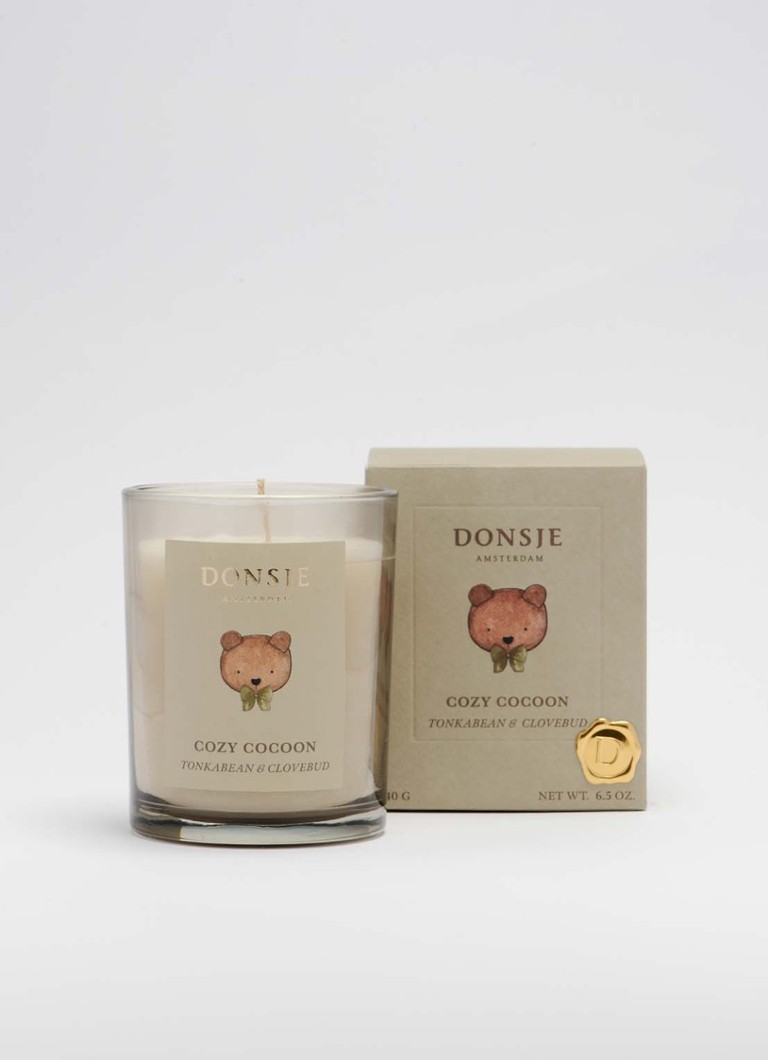 Donsje Amsterdam Cozy Cocoon geurkaars 240 gram Multicolor - Deal