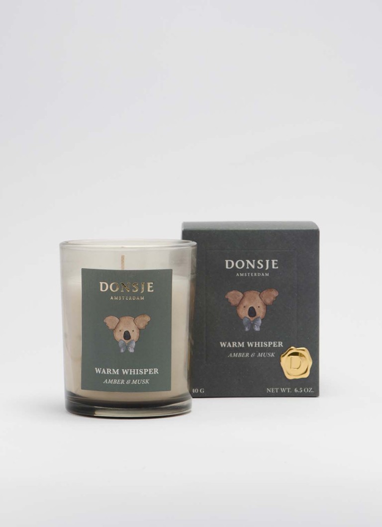 Donsje Amsterdam Warm Whisper geurkaars 240 gram Multicolor - Deal