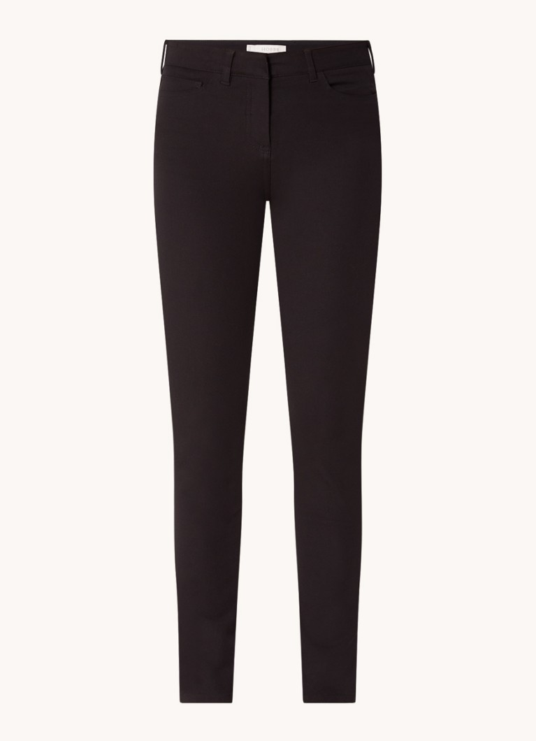 Hobbs Dames Amanda high waist skinny fit chino met stretch in de kleur Zwart