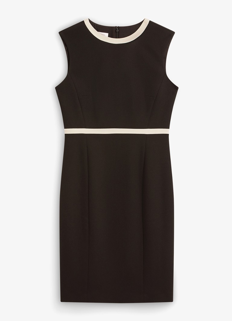 Hobbs Dames Rosalind mini kokerjurk in de kleur Zwart