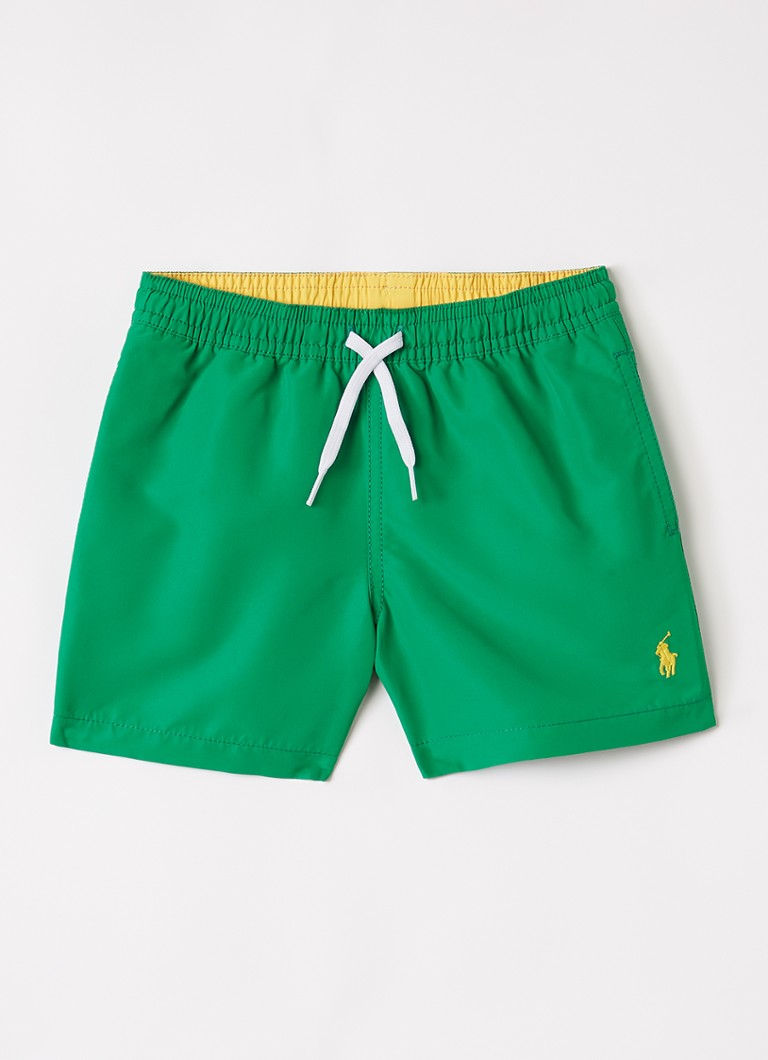 Ralph Lauren Jongens Zwemshorts met logo in de kleur Groen, maat: XL=164