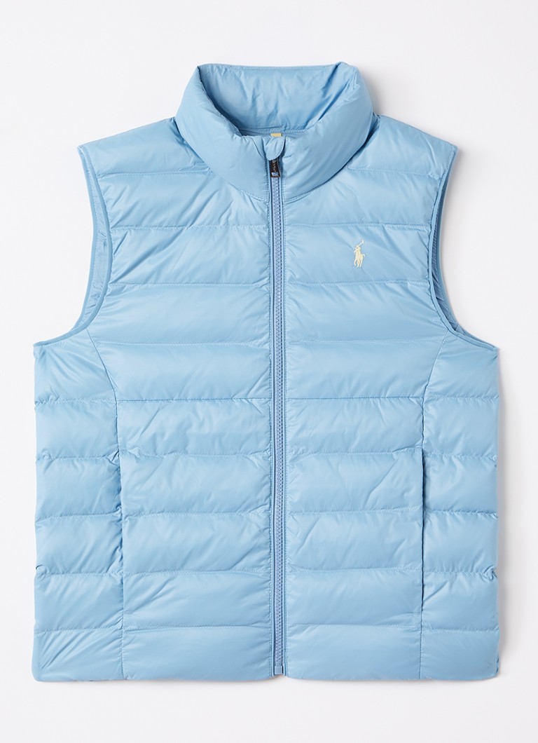 Ralph Lauren Jongens Bodywarmer met ritszakken in de kleur Blauw, maat: M=140