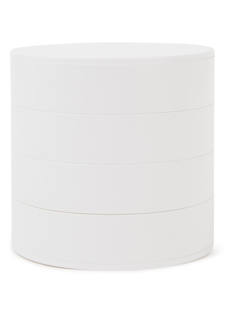 Yamazaki Tower opbergdoos 4-laags Wit - Deal