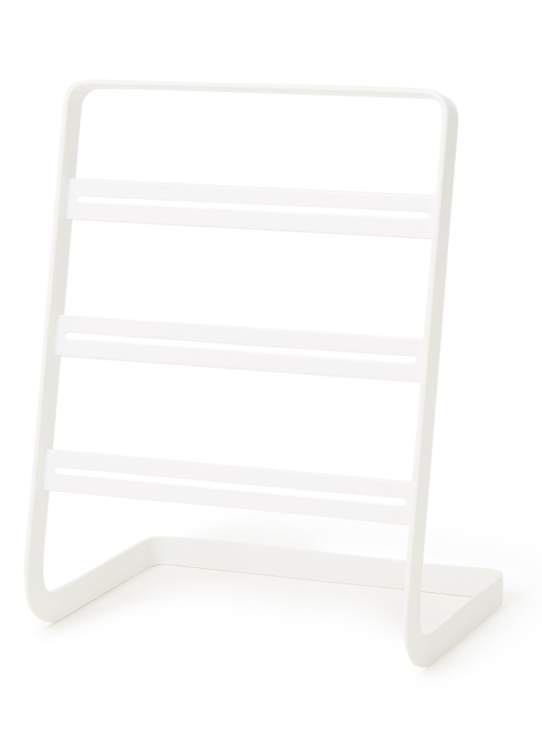 Yamazaki Tower oorbellenhouder 19,7 cm Wit - Deal