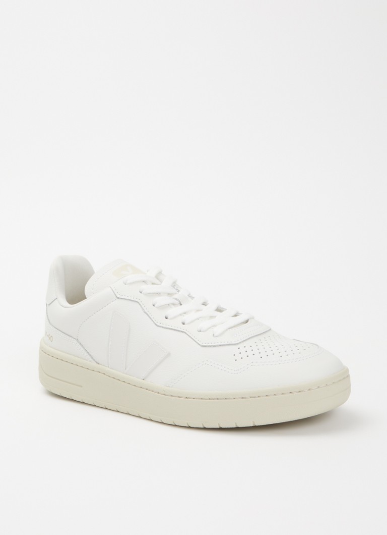 Veja Heren V-90 sneaker van leer in de kleur Wit, maat: 40
