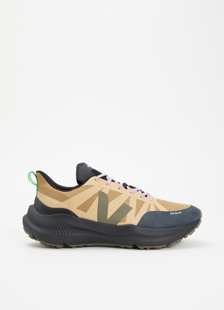 Veja Heren Condor 3 Off-Road sneaker met mesh details in de kleur Camel, maat: 42