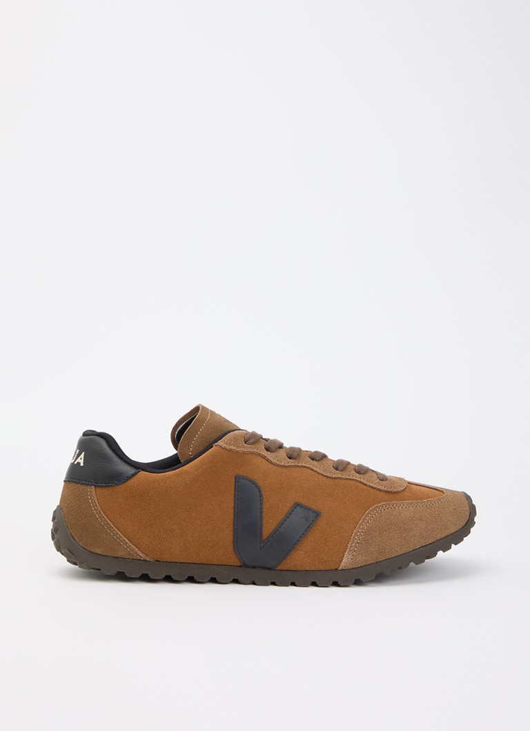 Veja Heren GT sneaker van suède in de kleur Oranjebruin, maat: 42
