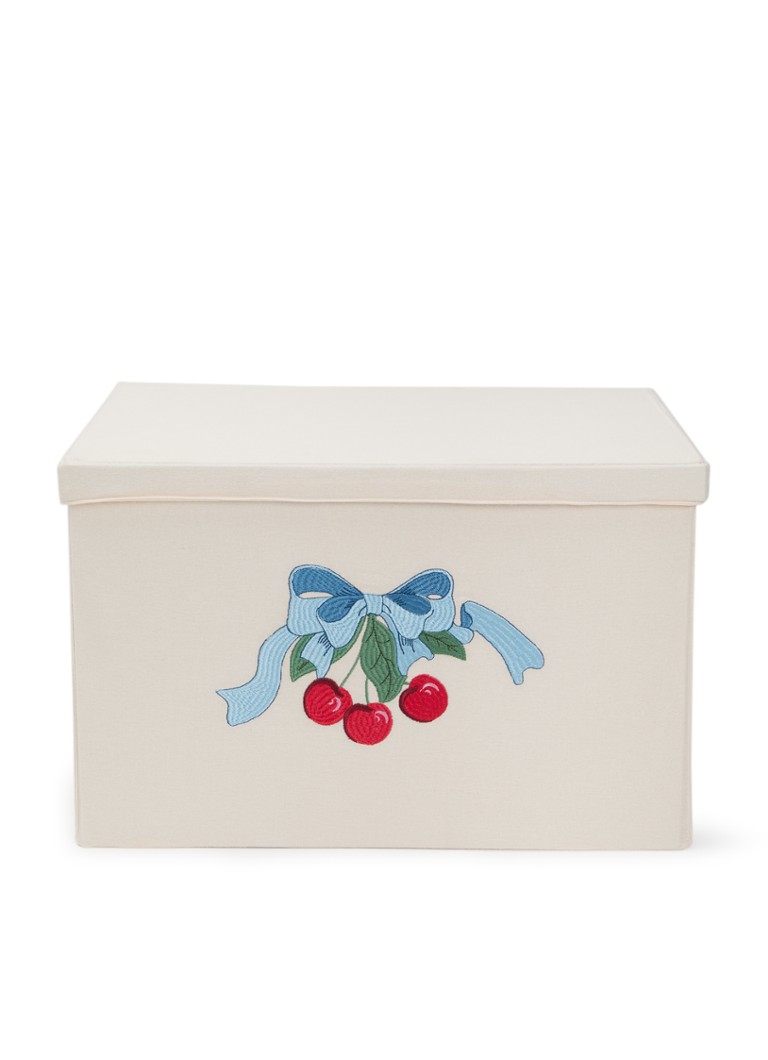 Konges Sløjd Opbergmand van katoen 30 cm Beige - Deal