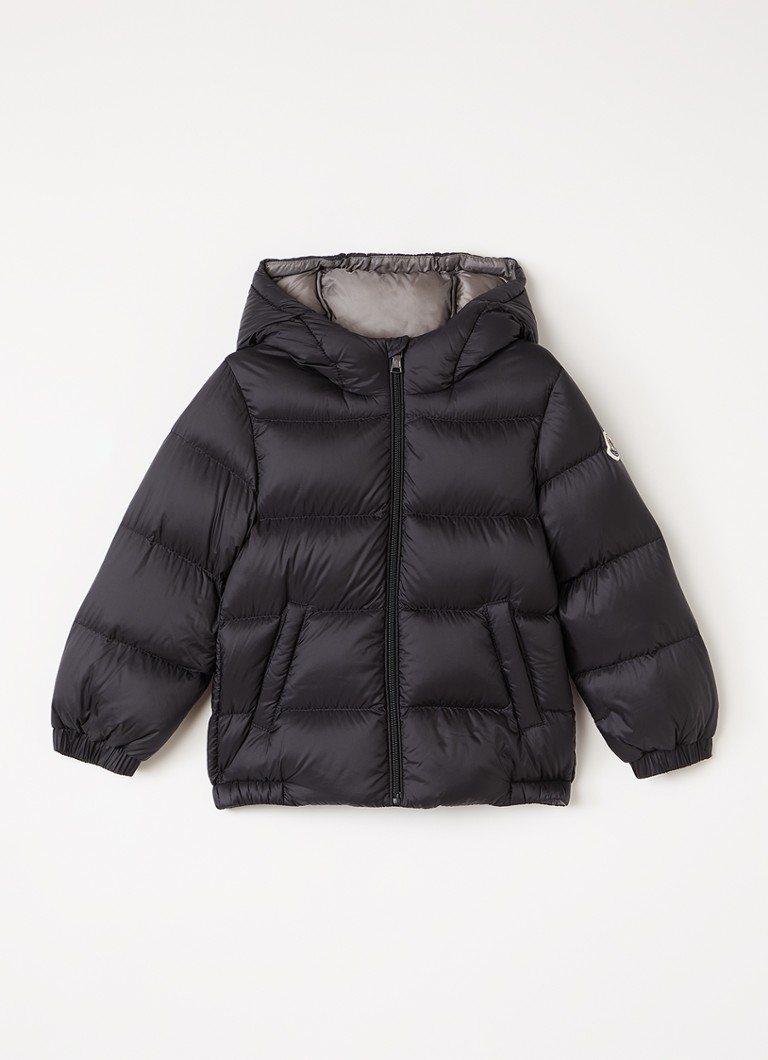 Moncler Meisjes New Macaire pufferjack met donsvulling in de kleur Zwart, maat: 3A=98
