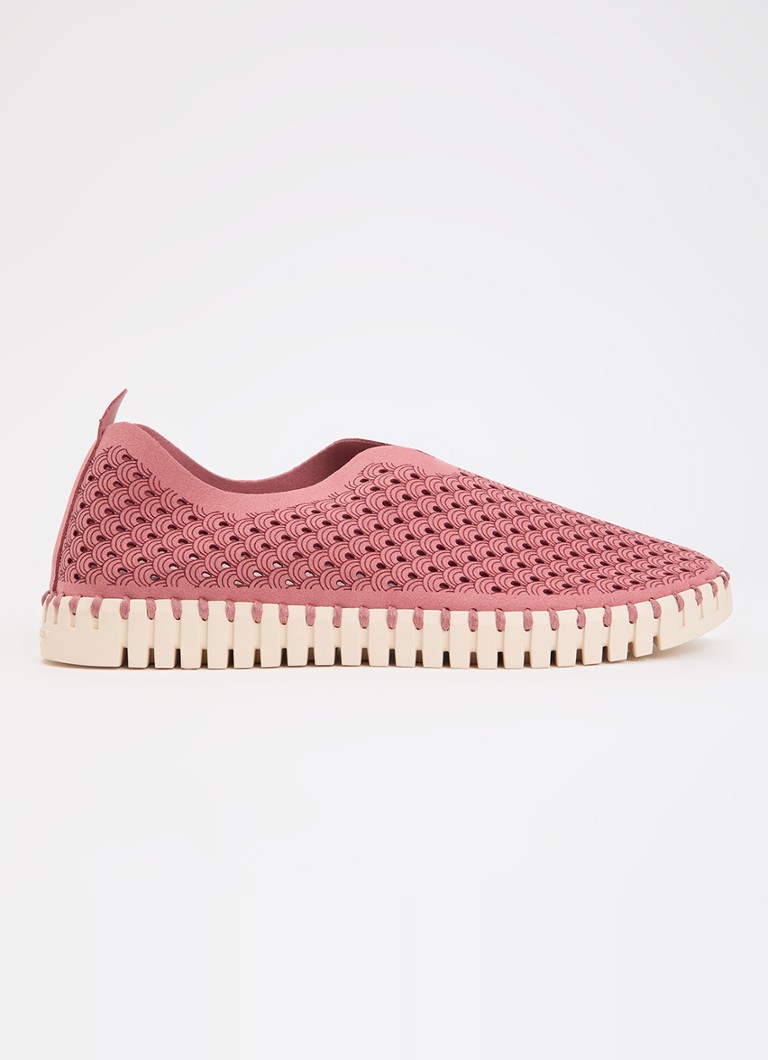 Ilse Jacobsen Dames Tulip espadrille in de kleur Donkerroze