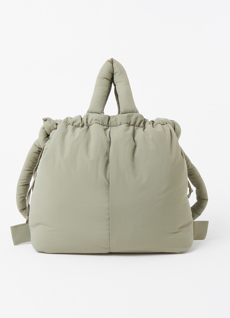 Ölend Dames Ona gewatteerde crossbodytas in de kleur Olijfgroen, maat: One Size