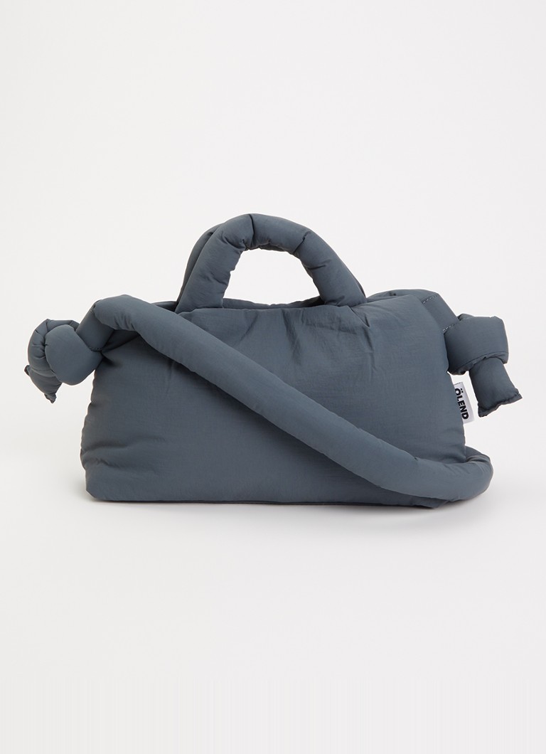 Ölend Dames Mini Ona crossbodytas met afneembare schouderriem in de kleur Blauwgrijs, maat: 33x19x11