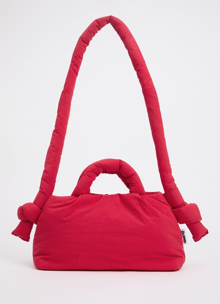Ölend Dames Mini Ona crossbodytas met afneembare schouderriem in de kleur Rood, maat: 33x19x11