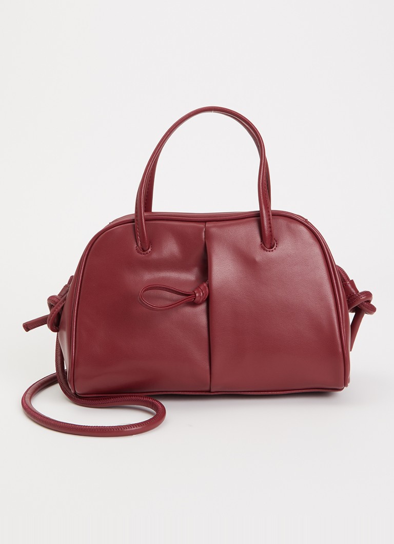 Ölend Dames Mini Brooklyn crossbodytas in de kleur Kersenrood, maat: 26x16x11
