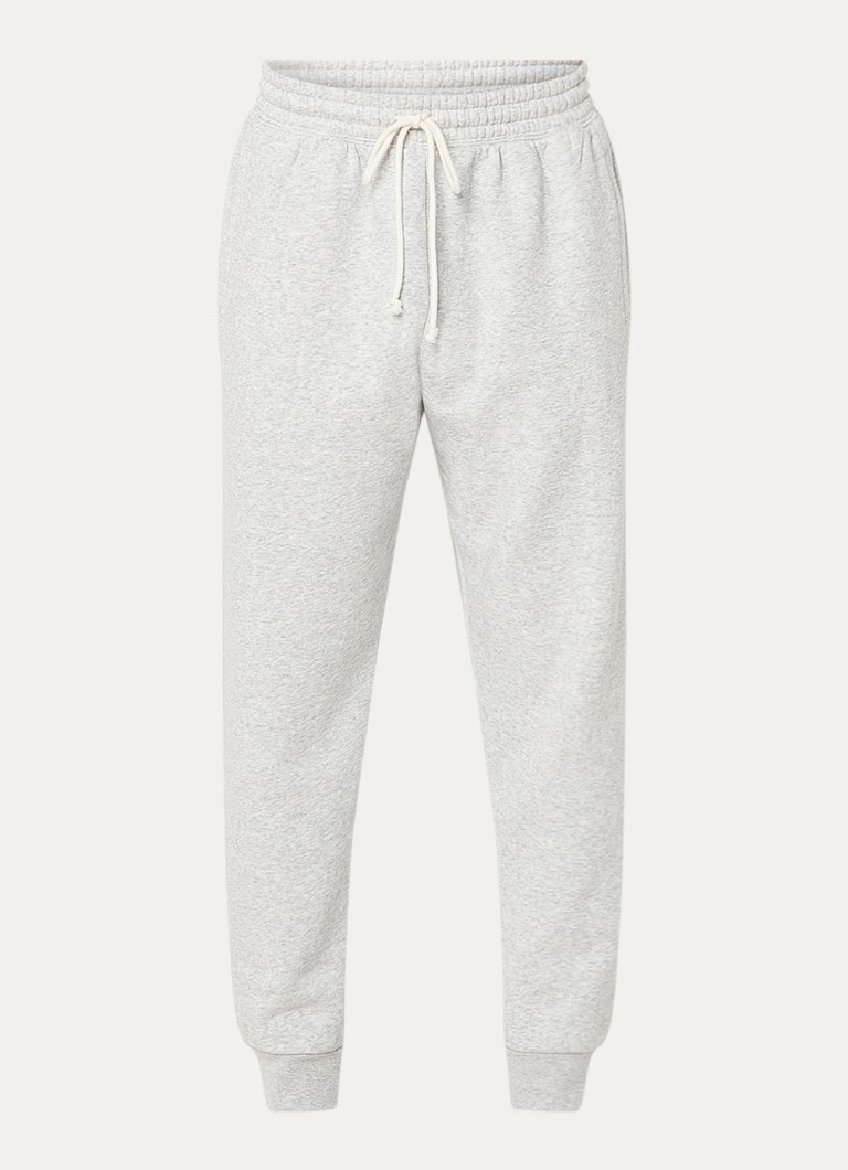 SKIMS Heren Tapered fit joggingbroek met steekzakken in de kleur Light Heather Grey, maat: XXL