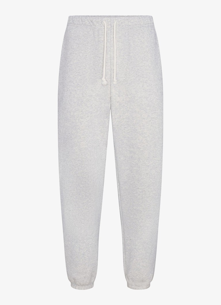 SKIMS Heren Fleece Lounge joggingsbroek met steekzakken in de kleur Light Heather Grey, maat: S