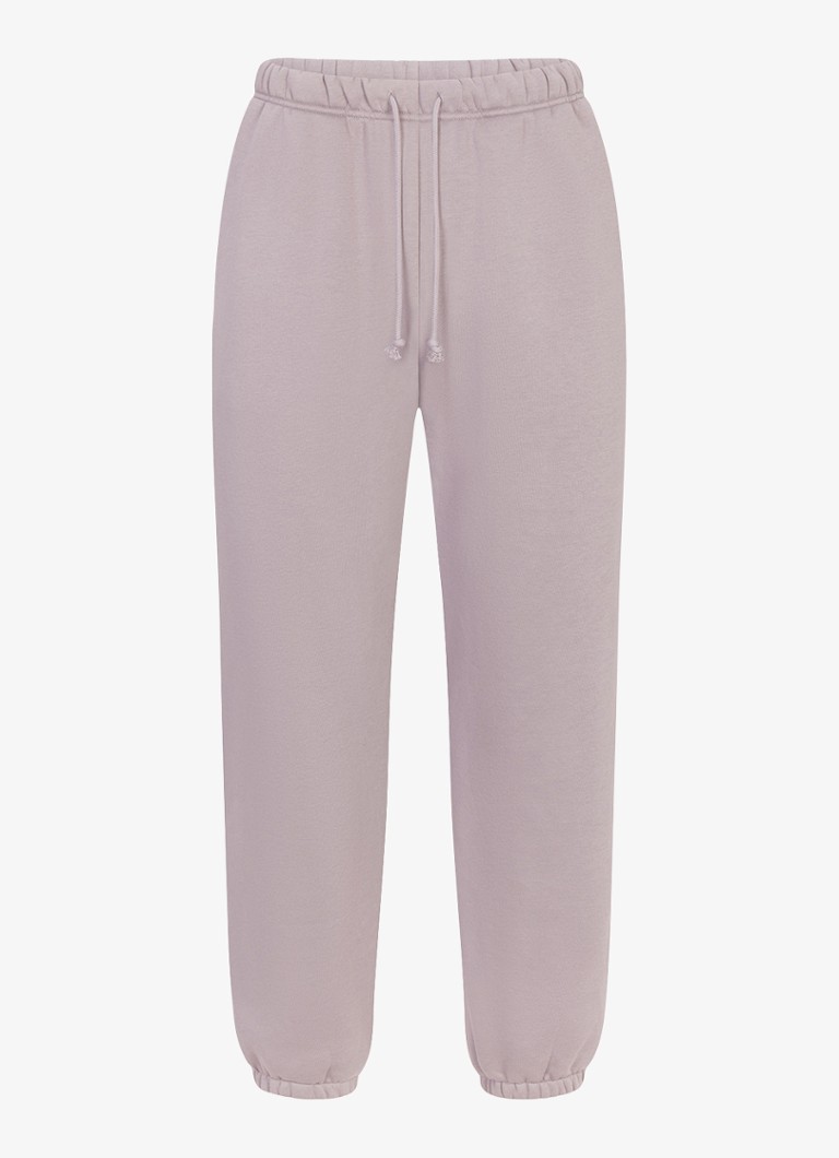SKIMS Dames Fleece Lounge joggingsbroek met steekzakken in de kleur Shadow, maat: XXXL