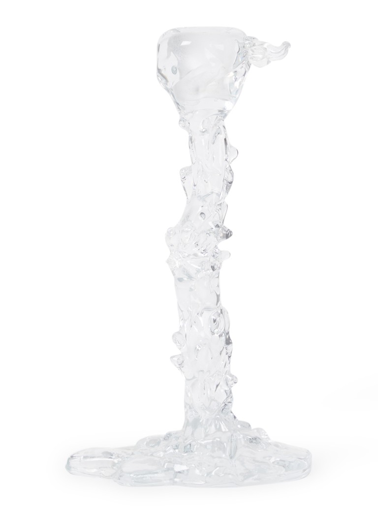 POLSPOTTEN Drip L kandelaar 25 cm Transparant - Deal