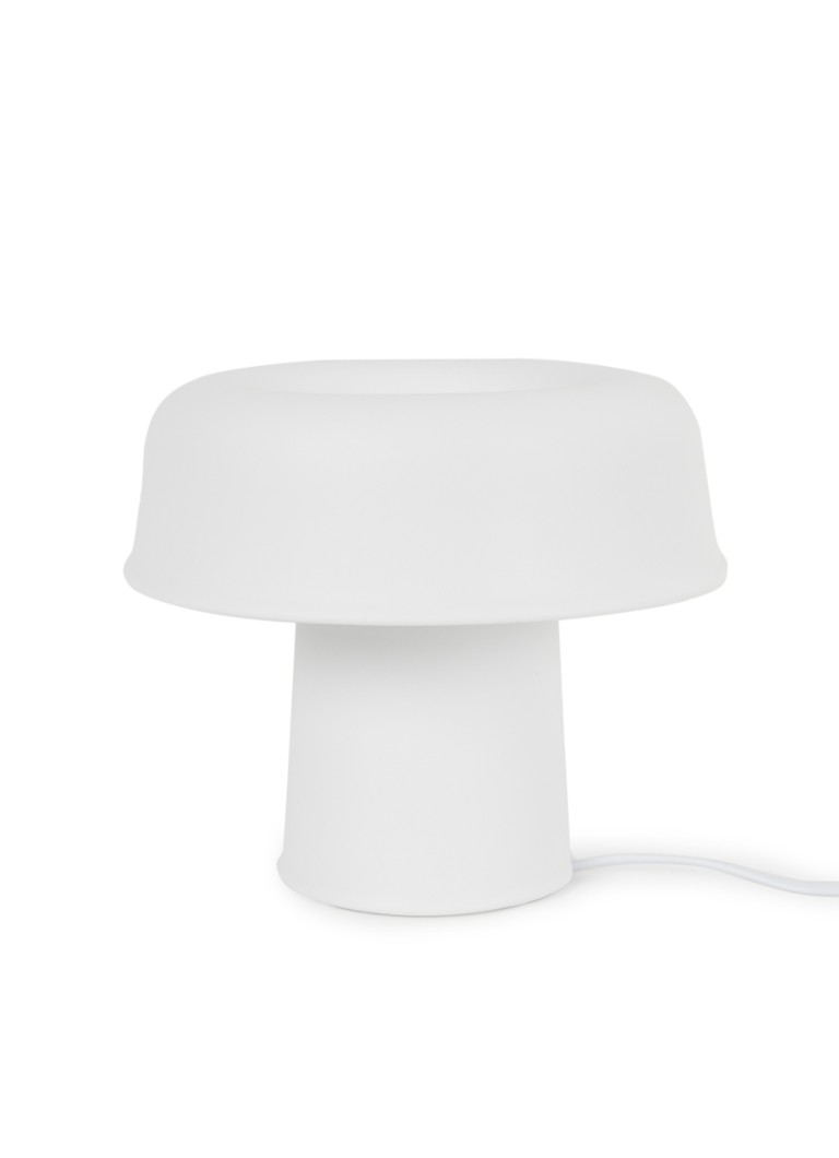 POLSPOTTEN Neox tafellamp Ø21,3 cm Wit