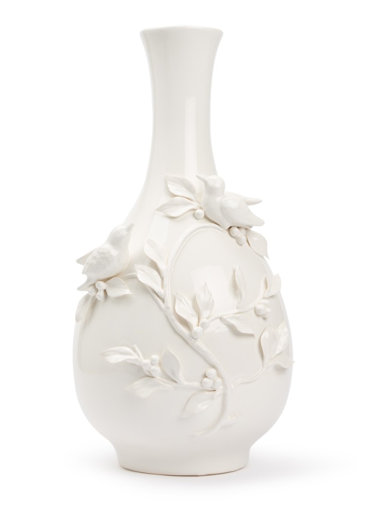 POLSPOTTEN Bird vaas 60 cm Wit - Deal