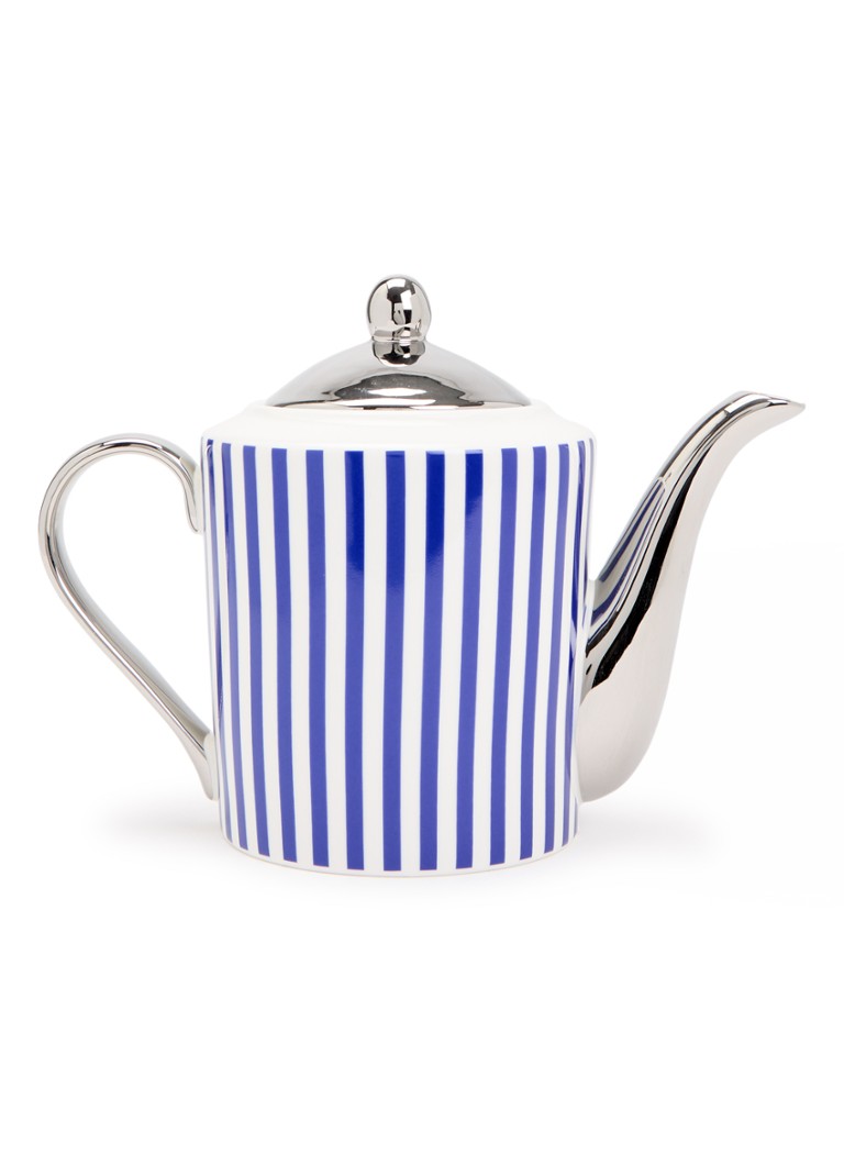 POLSPOTTEN Aunty theepot 1,1 liter Blauw - Deal