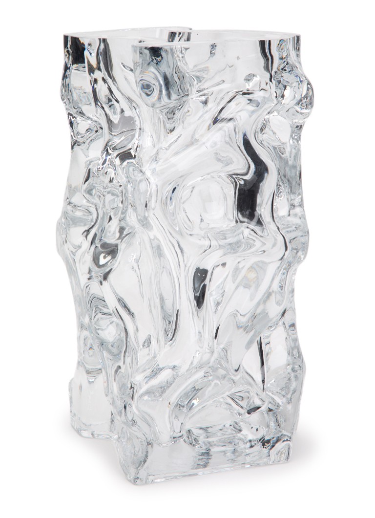 POLSPOTTEN Ice vaas 29 cm Transparant - Deal
