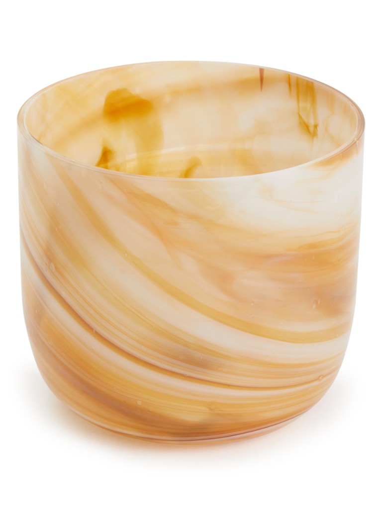 POLSPOTTEN Marbled S vaas 15,5 cm Grijs - Deal