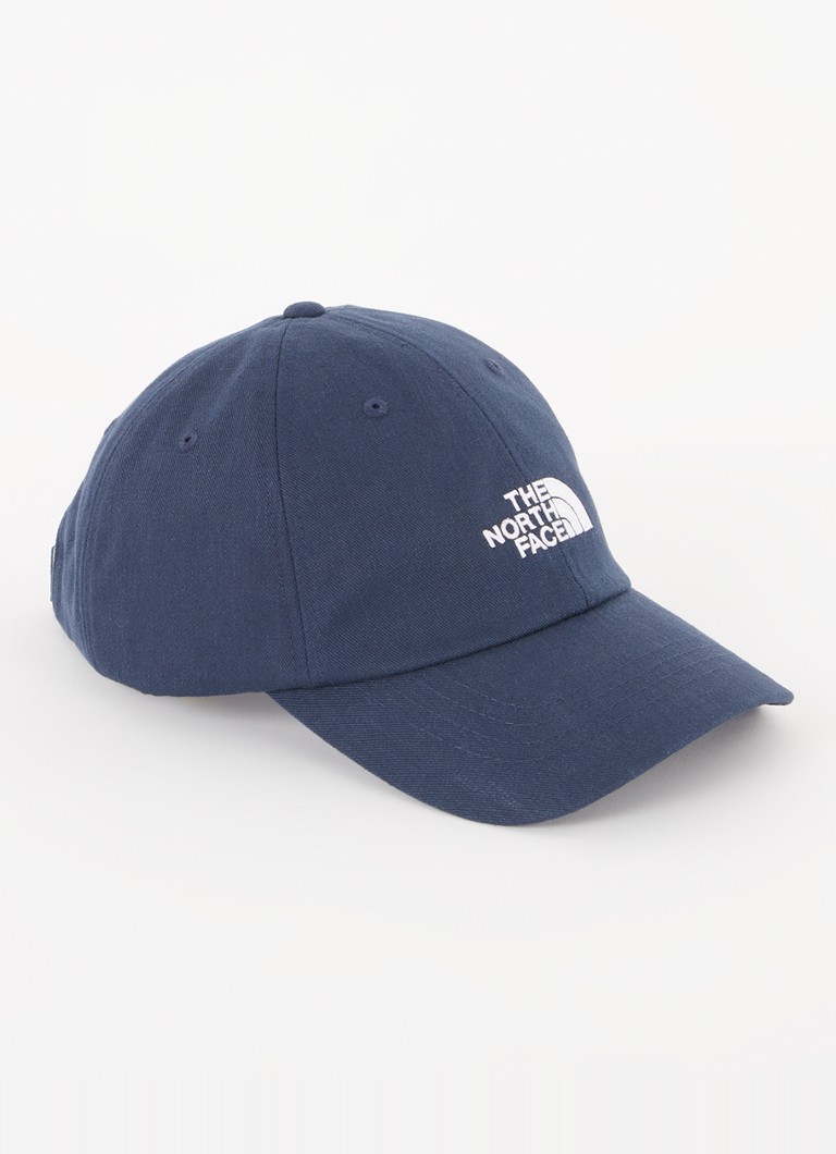 The North Face Heren Norm pet met logoborduring in de kleur Donkerblauw, maat: One Size