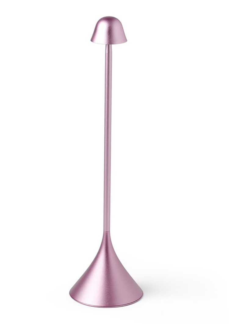 Lexon Steli Bell draadloze tafellamp 28,6 cm x Ø7,7 cm Roze - Deal