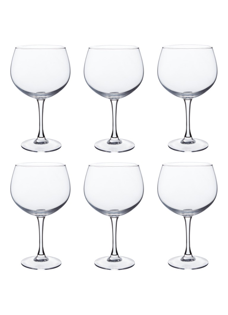 Cosy & Trendy Cosy Moments cocktailglas set van 6 Transparant - Deal